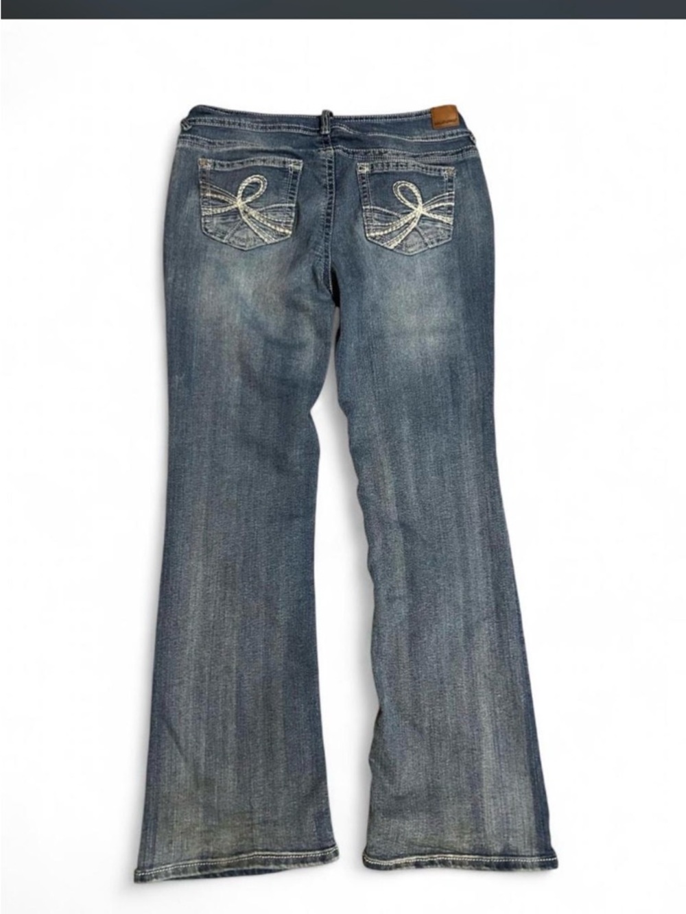 Wallflower Dark Blue Denim Jeans with Contrast Stitching - Picture 4 of 5